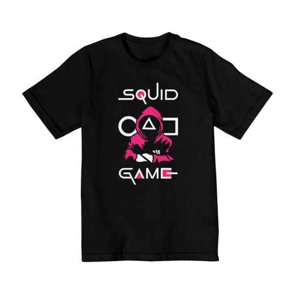 Camiseta Infantil (2 A 8) Round 6 Squid Game Jogador